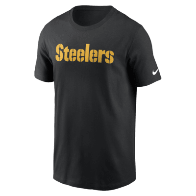 Pittsburgh Steelers Primetime Wordmark Essential Men's Nike
